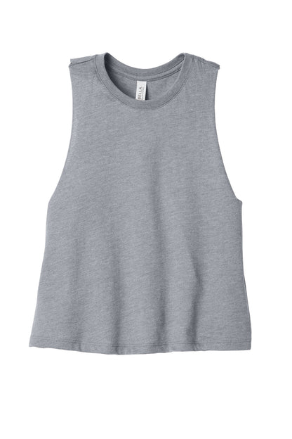 BELLA+CANVAS ? Women's Racerback Cropped Tank. BC6682