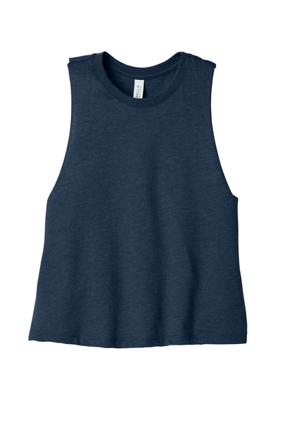 BELLA+CANVAS ? Women's Racerback Cropped Tank. BC6682