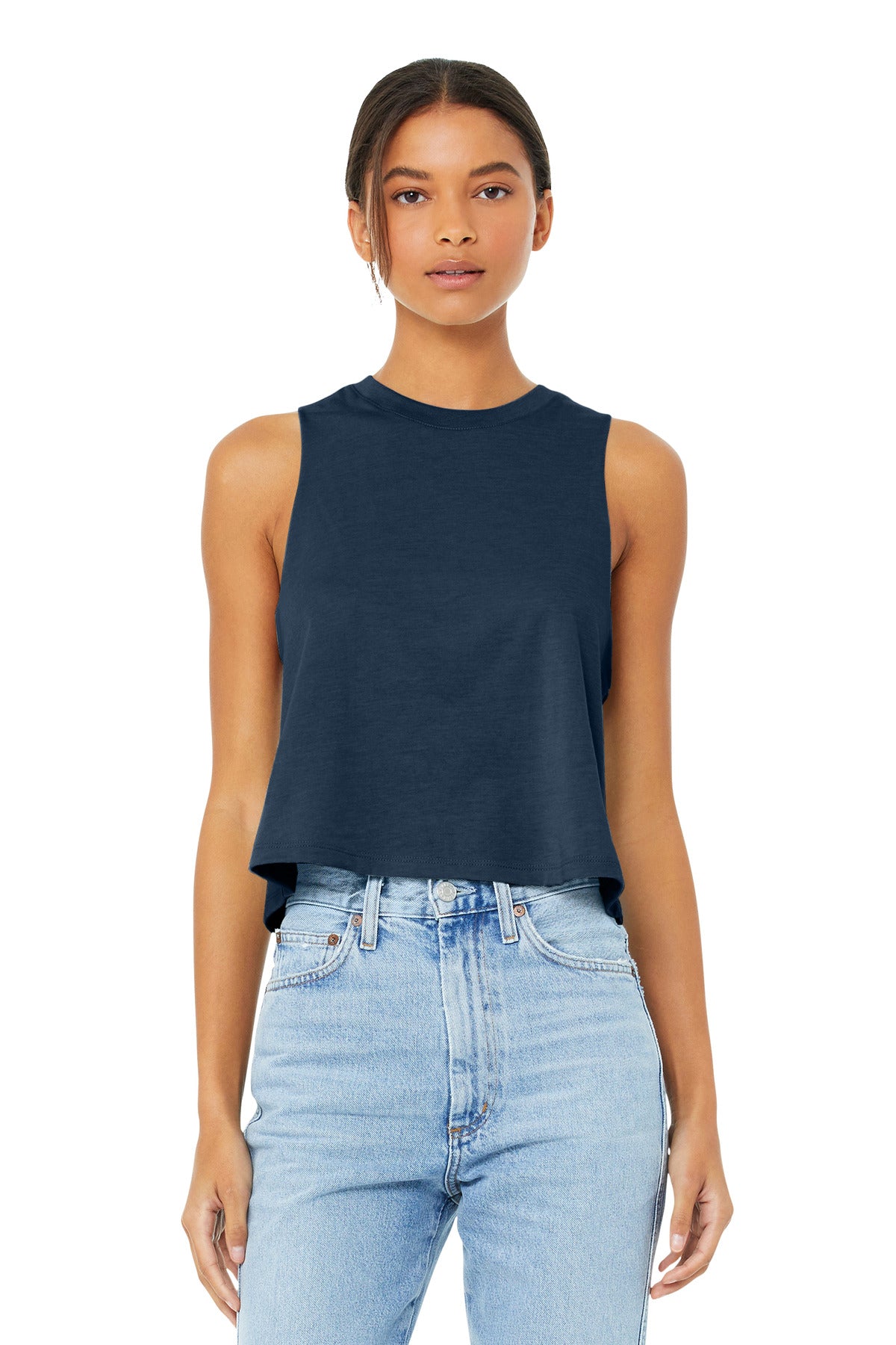 BELLA+CANVAS ® Women's Racerback Cropped Tank