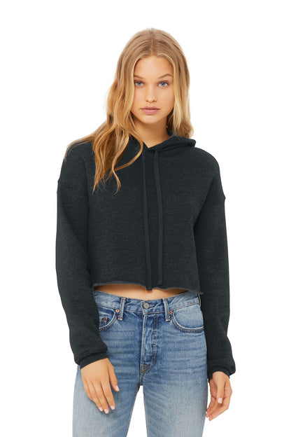 BELLA+CANVAS ? Women's Sponge Fleece Cropped Fleece Hoo