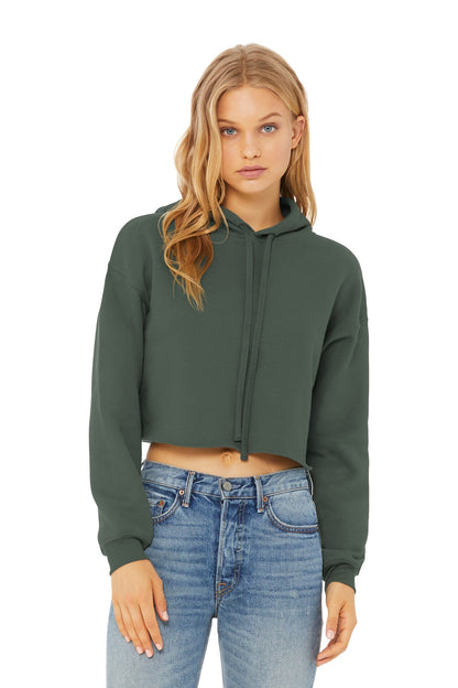 BELLA+CANVAS ? Women's Sponge Fleece Cropped Fleece Hoo