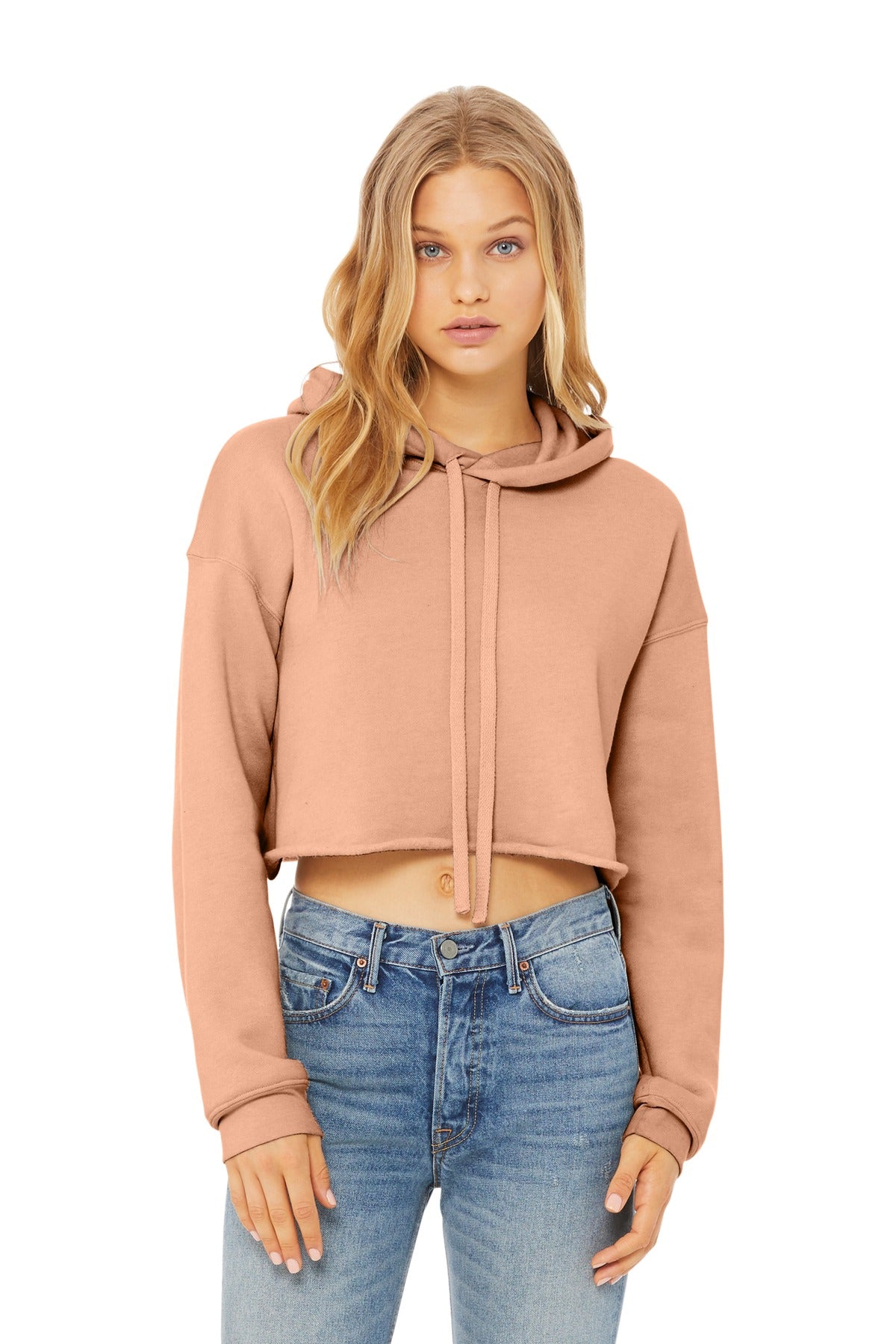 BELLA+CANVAS ? Women's Sponge Fleece Cropped Fleece Hoo