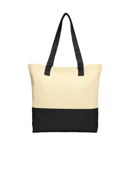 Port Authority? Colorblock Cotton Tote. BG414