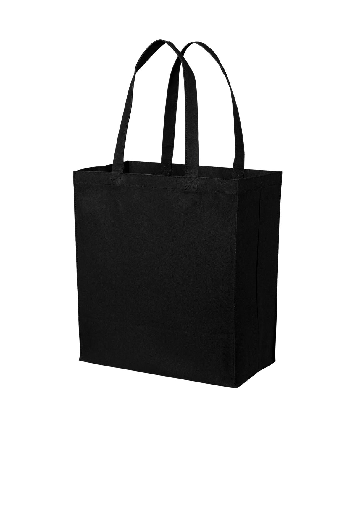Port Authority? Cotton Canvas Over-the-Shoulder Tote BG