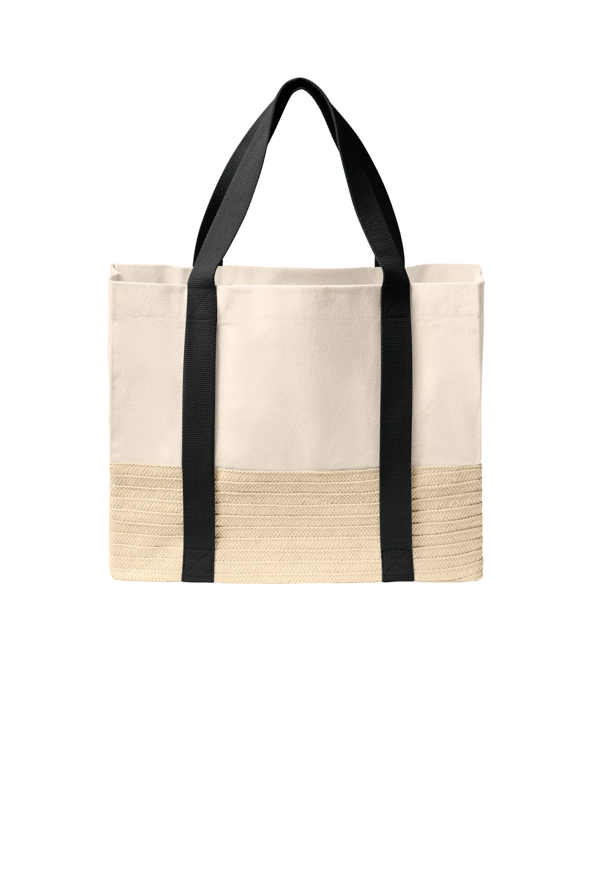 Port Authority® Straw Market Tote