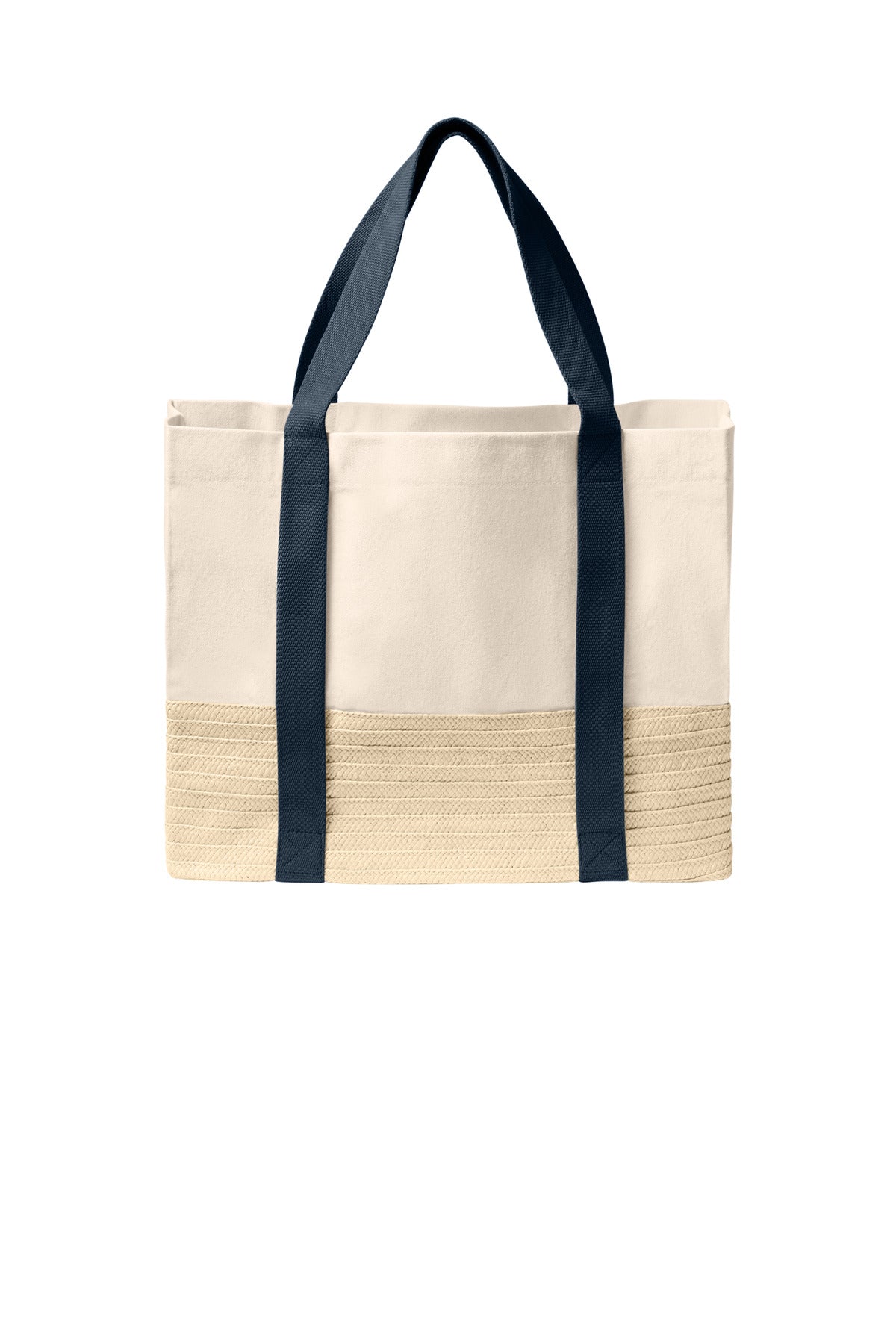 Port Authority® Straw Market Tote
