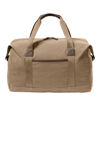 Port Authority® Washed Canvas Duffel