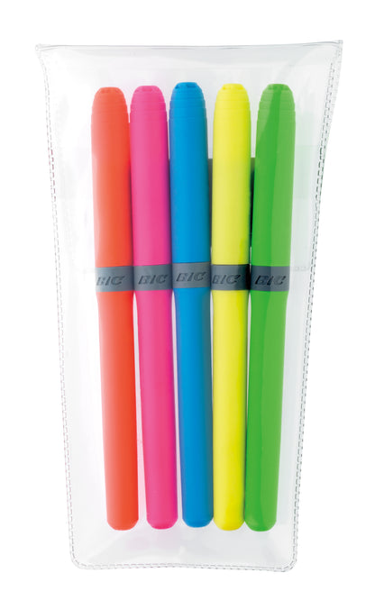 BIC Brite Liner Grip 5Pack-BLGP5