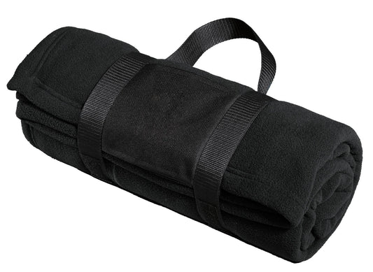 Port Authority? Fleece Blanket with Carrying Strap. BP2
