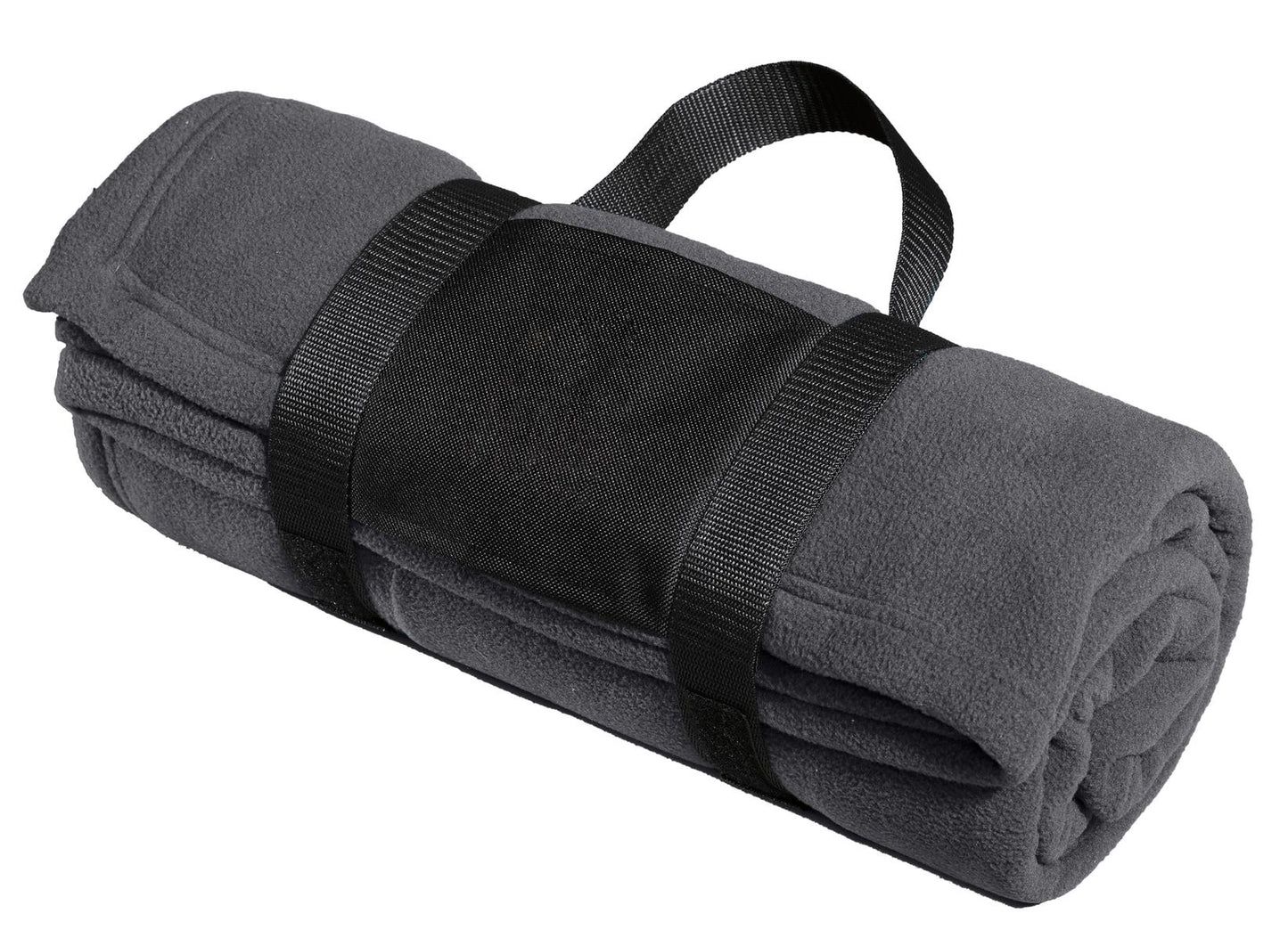 Port Authority? Fleece Blanket with Carrying Strap. BP2