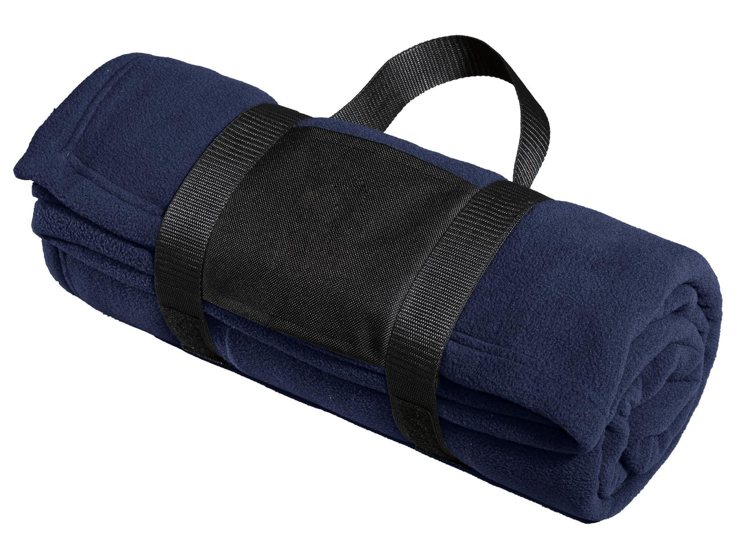 Port Authority? Fleece Blanket with Carrying Strap. BP2