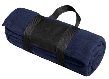 Port Authority? Fleece Blanket with Carrying Strap. BP2