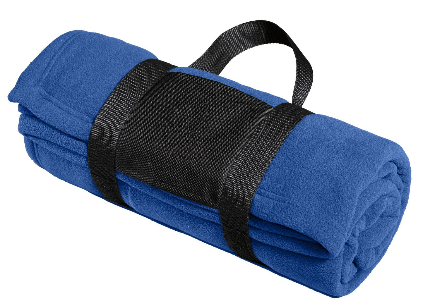 Port Authority? Fleece Blanket with Carrying Strap. BP2