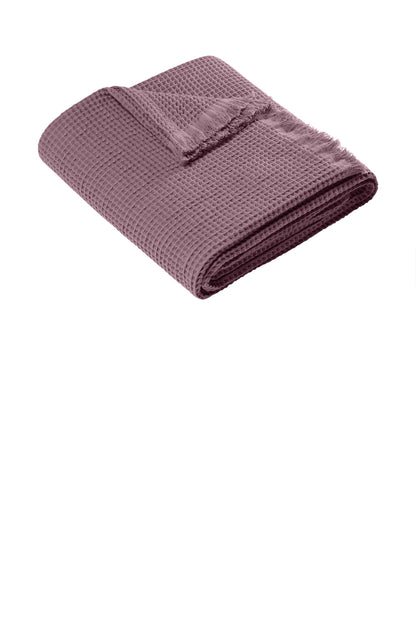 Port Authority® Waffle Throw