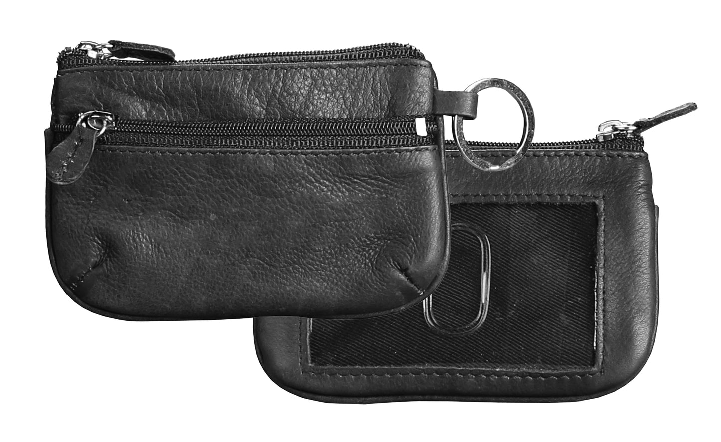 Andrew Philips Leather Coin Case  ID Holder Wallet-C150