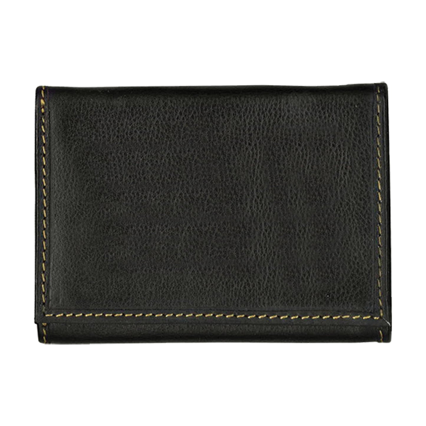 Andrew Philips Leather Contrast Stitch TriFold Wallet-C178