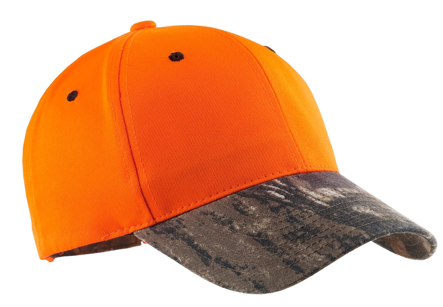 Port Authority? Enhanced Visibility Cap with Camo Brim.