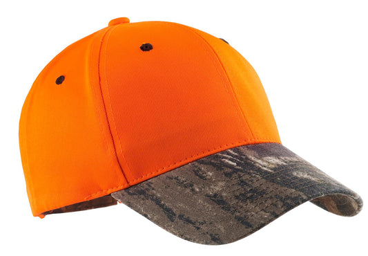 Port Authority? Enhanced Visibility Cap with Camo Brim.