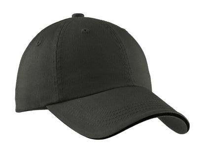 Port Authority? Sandwich Bill Cap with Striped Closure.