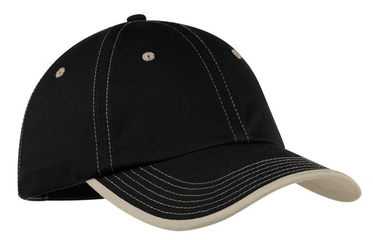 Port Authority? Vintage Washed Contrast Stitch Cap.  C8