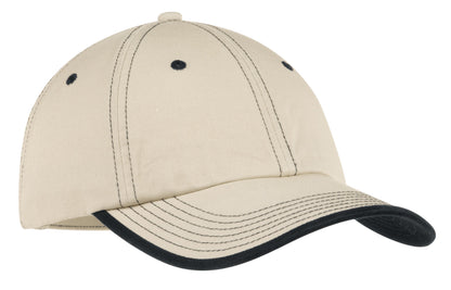 Port Authority? Vintage Washed Contrast Stitch Cap.  C8