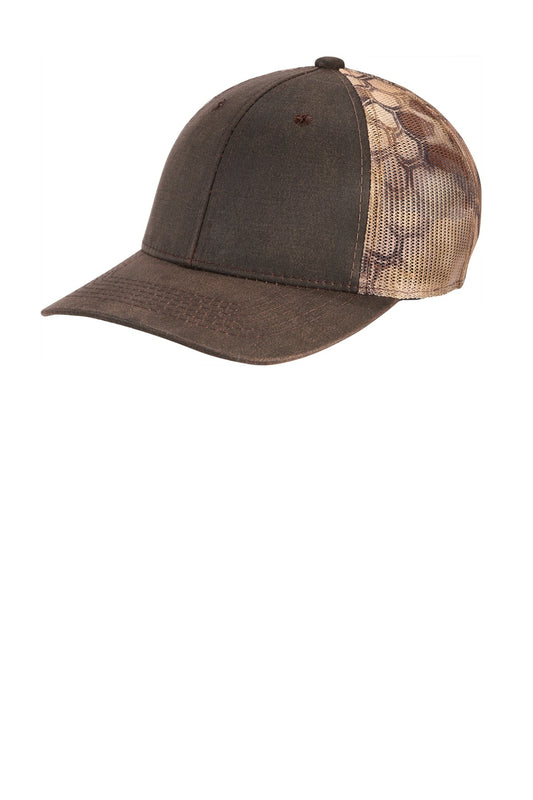 Port Authority ? Pigment Print Camouflage Mesh Back Cap