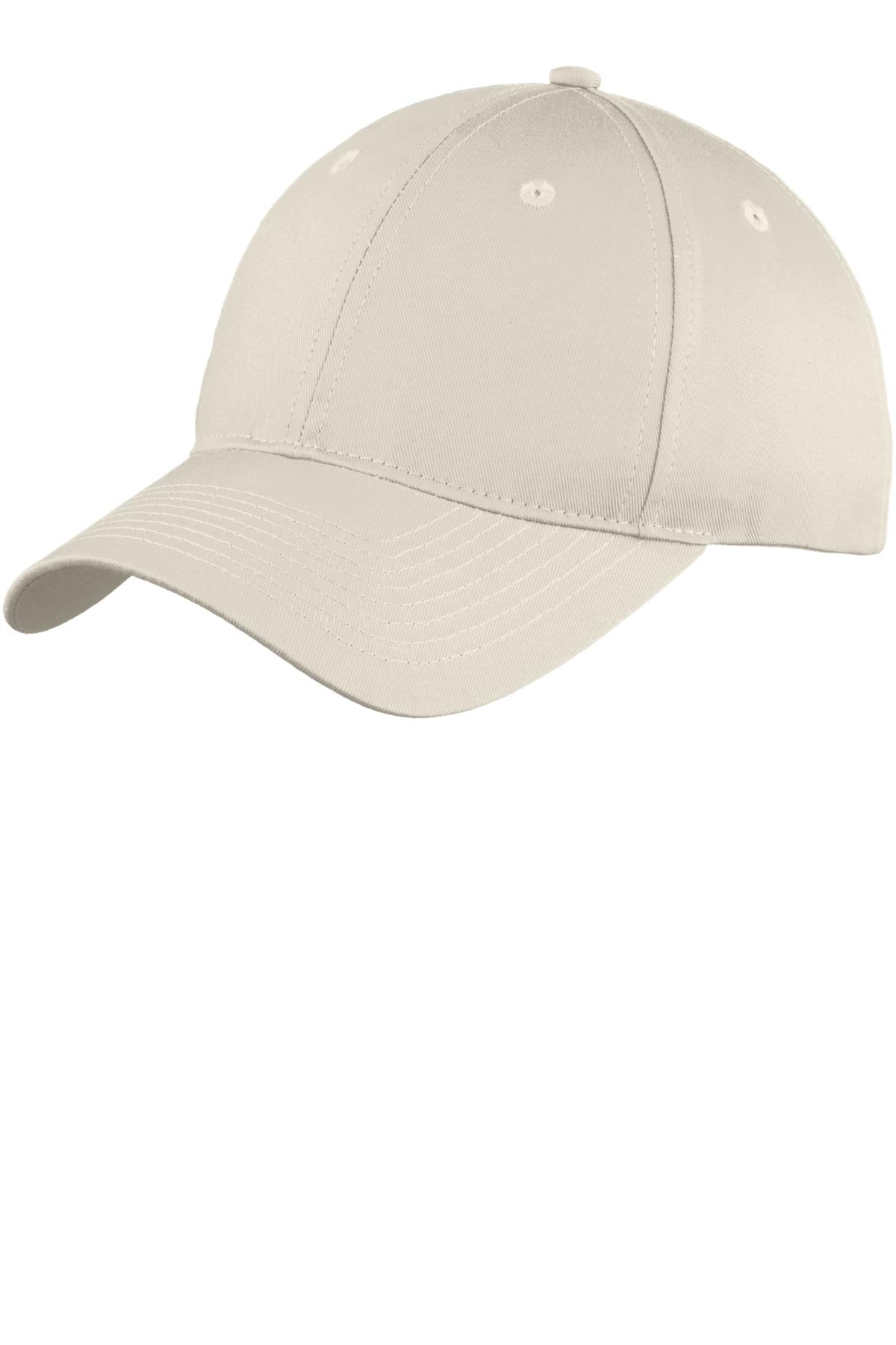 Port Authority® Six-Panel Unstructured Twill Cap