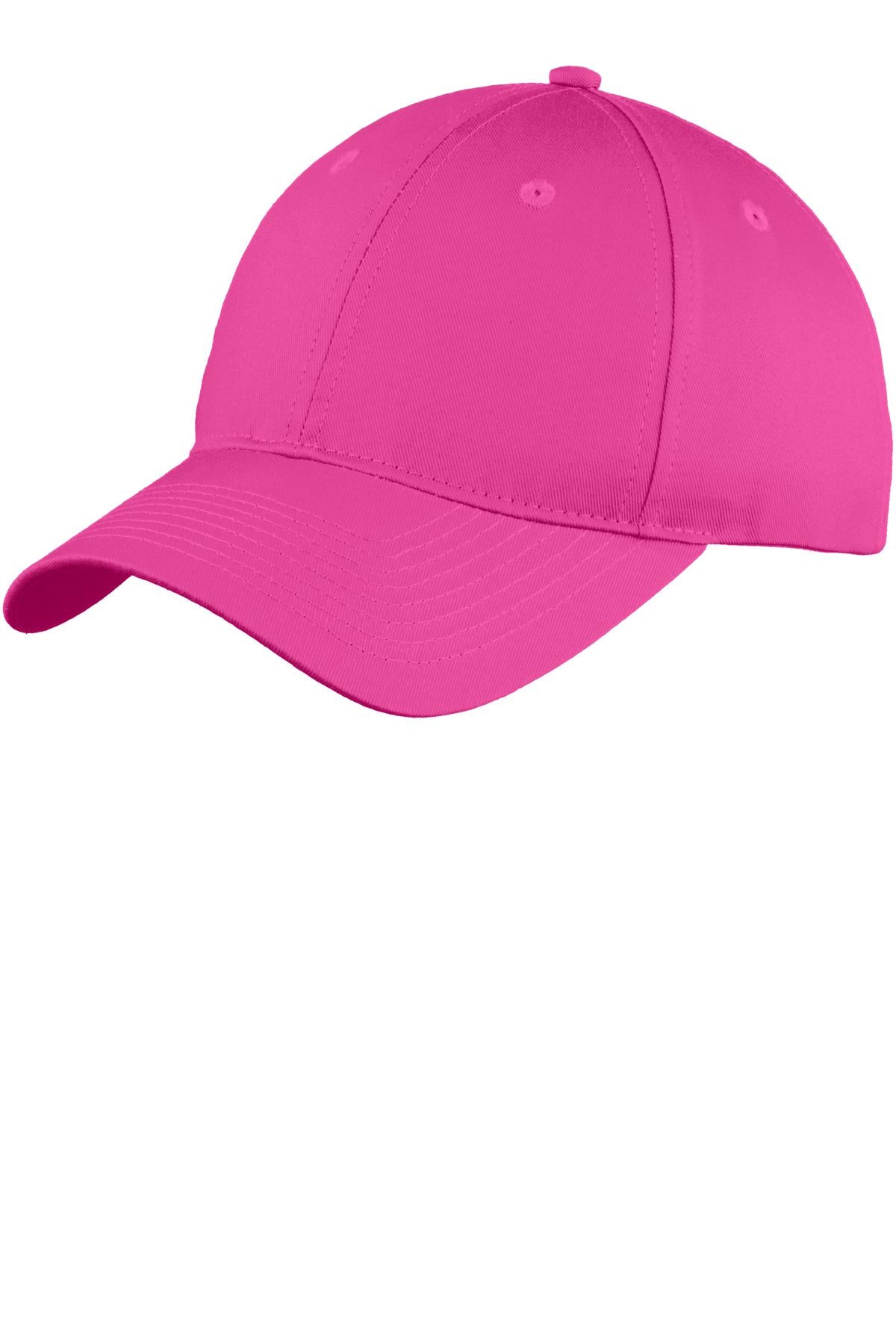 Port Authority® Six-Panel Unstructured Twill Cap
