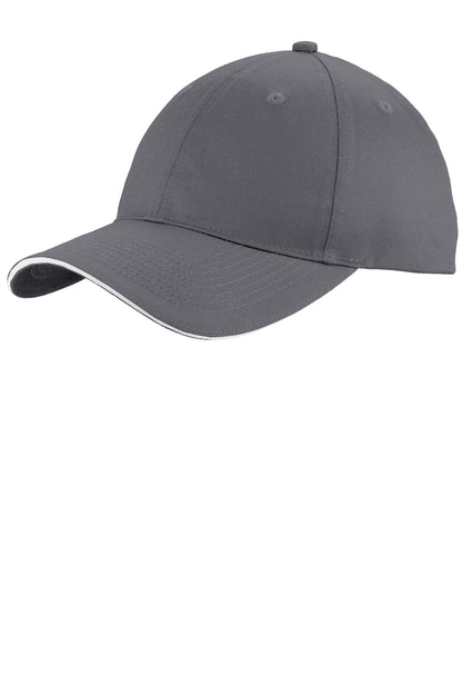 Port Authority® Unstructured Sandwich Bill Cap