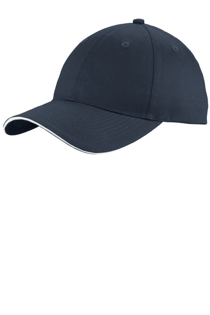 Port Authority® Unstructured Sandwich Bill Cap