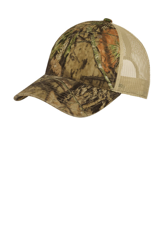 Port Authority? Unstructured Camouflage Mesh Back Cap.