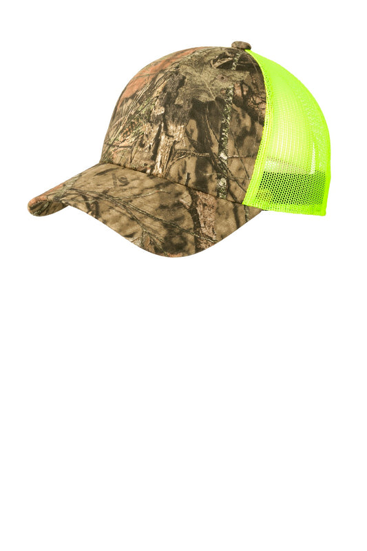 Port Authority? Structured Camouflage Mesh Back Cap. C9