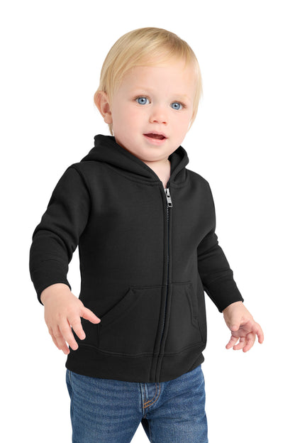 Port & Co™ Infant Core Fleece Full-Zip Hooded Sweatshirt