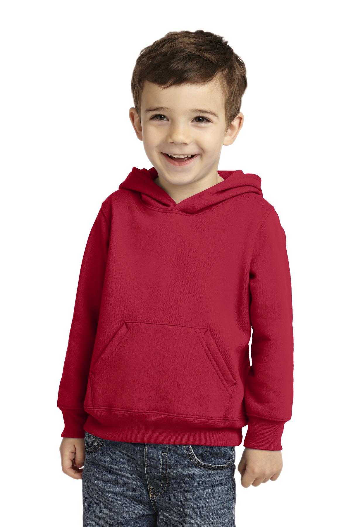 Port & Company? Toddler Core Fleece Pullover Hooded Swe