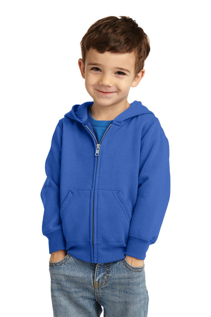 Port & Company? Toddler Core Fleece Full-Zip Hooded Swe