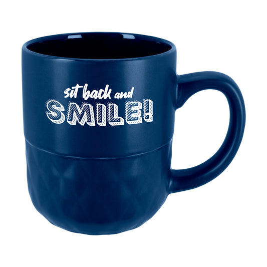 Good Value Coffee Mug with Facet Texture  16 oz-CDKW061