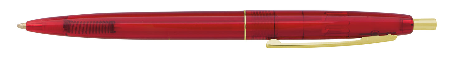 Classic Collection Clear Clics Gold Pen-CLCLG