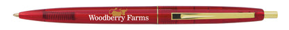 Classic Collection Clear Clics Gold Pen-CLCLG