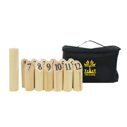 Toss It Wooden Numbered Block Yard Game-COUT020