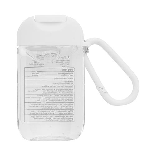 1 oz Hand Sanitizer Gel and Carabiner-CPCR039
