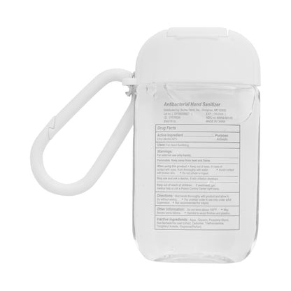 1 oz Hand Sanitizer Gel and Carabiner-CPCR039