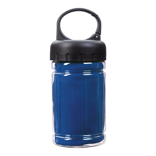 Carabiner Bottle with Cooling Towel-CPCR41087