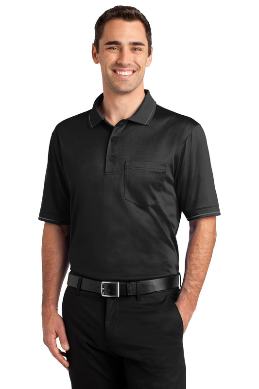 CornerStone? Select Snag-Proof Tipped Pocket Polo. CS41