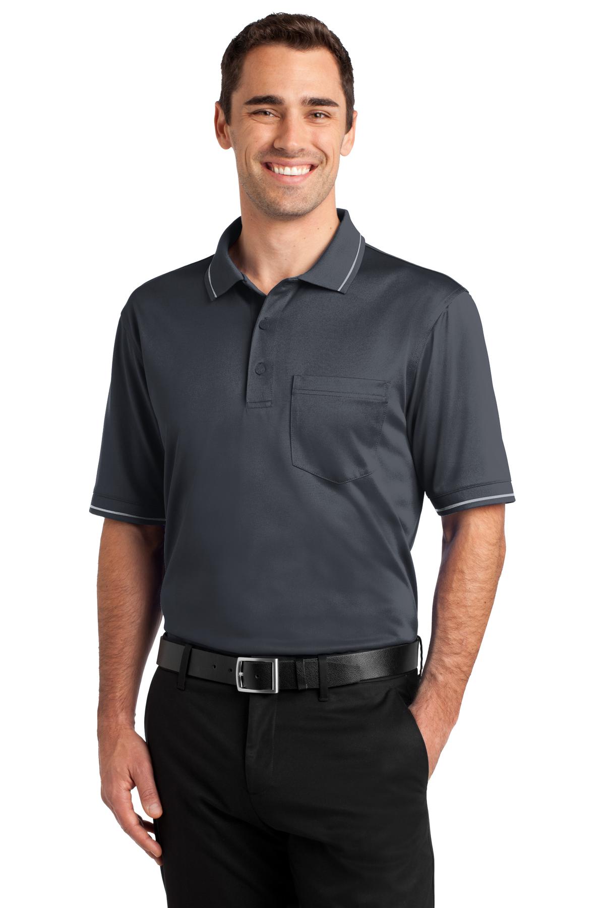 CornerStone? Select Snag-Proof Tipped Pocket Polo. CS41