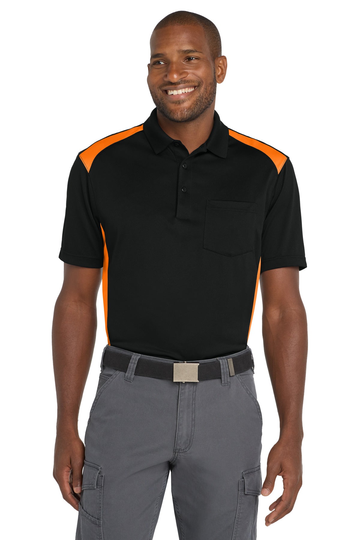 CornerStone? Select Snag-Proof Two Way Colorblock Pocke
