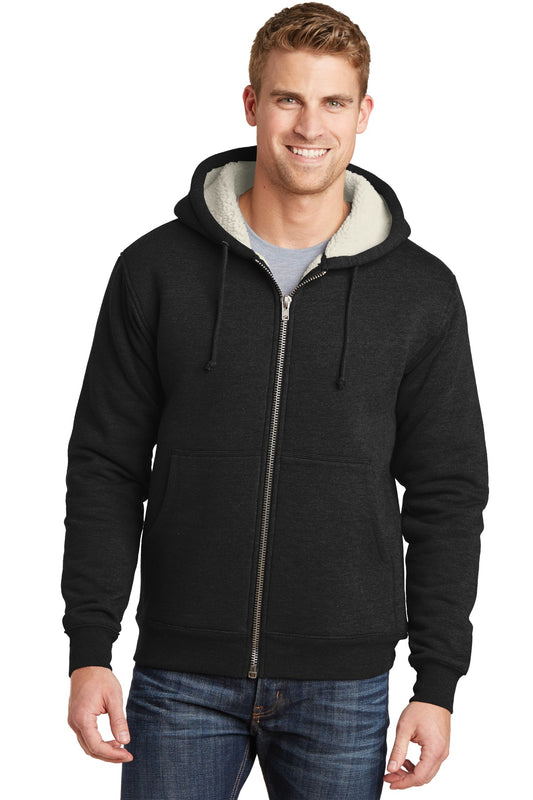 CornerStone? Heavyweight Sherpa-Lined Hooded Fleece Jac