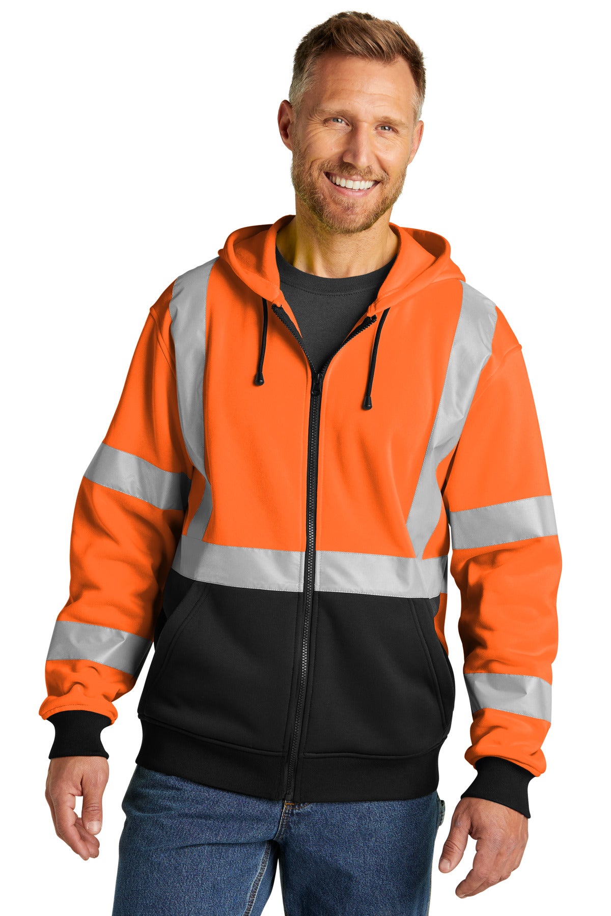 CornerStone? A107 Class 3 Heavy-Duty Fleece Full-Zip Ho