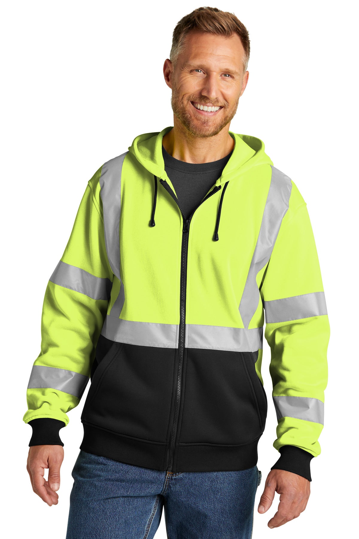 CornerStone? A107 Class 3 Heavy-Duty Fleece Full-Zip Ho