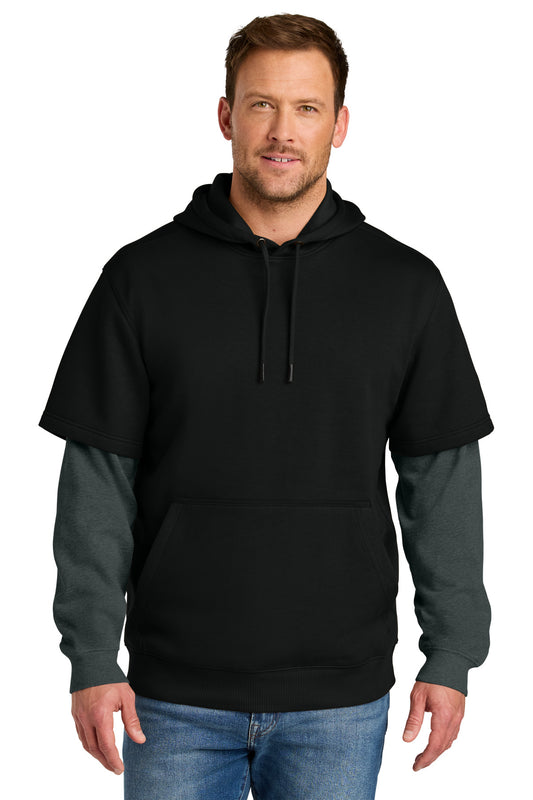 CornerStone® Tough Fleece Layered Hoodie