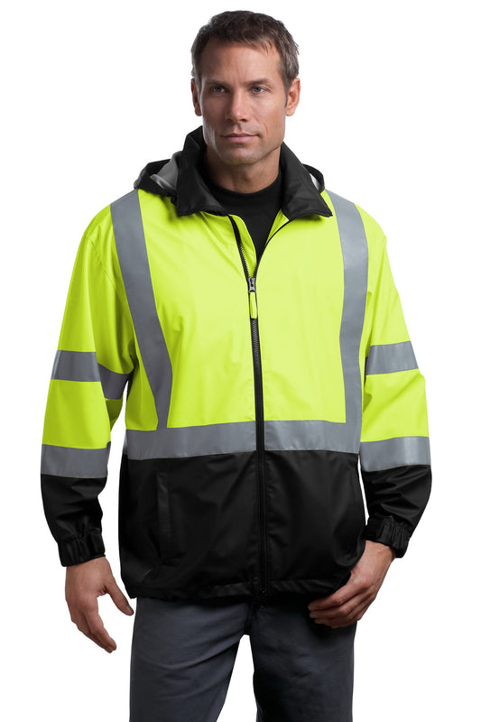 CornerStone? - ANSI 107 Class 3 Safety Windbreaker. CSJ